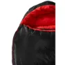 Nordisk Vib 600 Sovsäck, Black / fiery red, Left Zipper