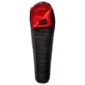 Nordisk Vib 600 Sovsäck, Black / fiery red, Left Zipper