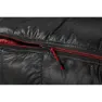 Nordisk Vib 600 Sovsäck, Black / fiery red, Left Zipper