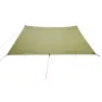 Nordisk Voss 14 Pu Tarp Presenning, Dark olive, 320 x 430cm