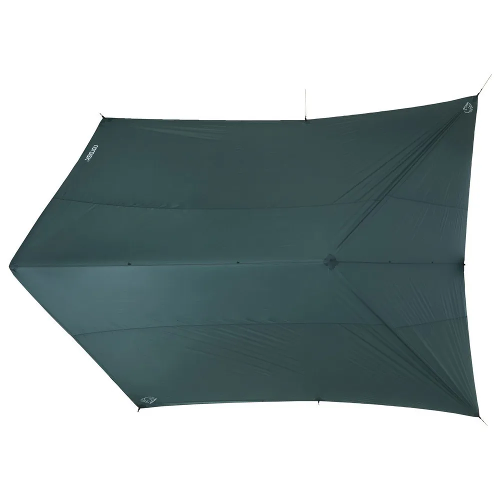 Nordisk Voss 20 Si Tarp Presenning, Forest green, One Size