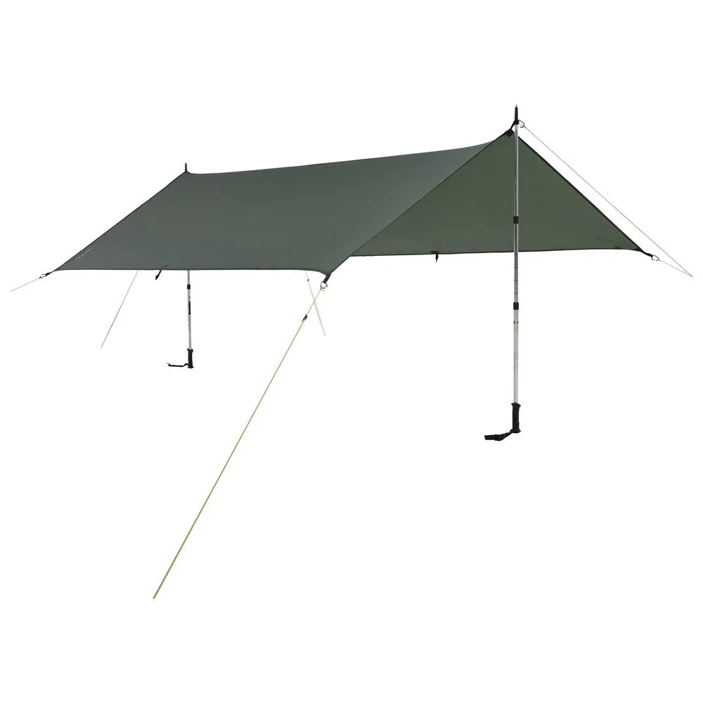 Nordisk Voss 5 Ulw Tarp Presenning, Forest green, One Size