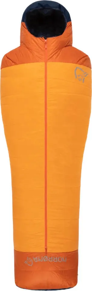 Norrøna Men's Falketind Down 0C Sleeping Bag, Orange Popsicle Norrøna Men's Falketind Down 0C Sleeping Bag, Orange Popsicle