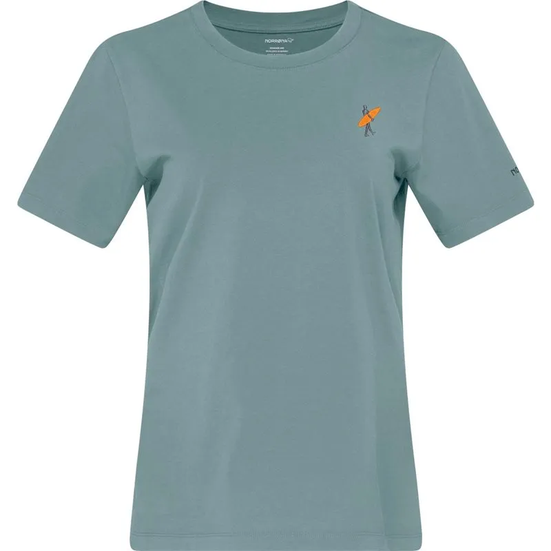 Norrøna Women's /29 Cotton Activity Embroidery T-Shirt
