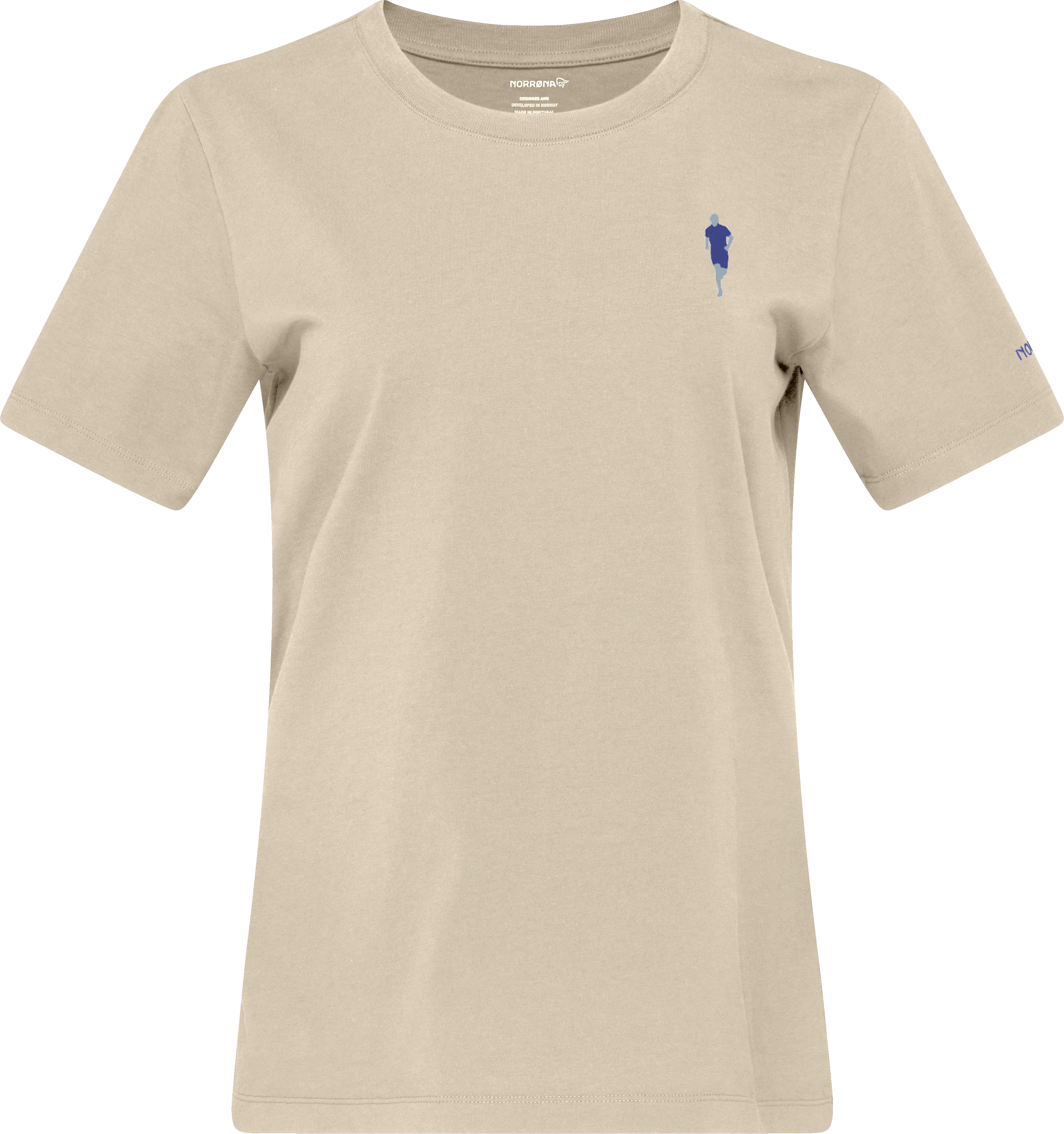 Norrøna Women's Cotton Activity Embroidery T-Shirt Norrøna Women's Cotton Activity Embroidery T-Shirt
