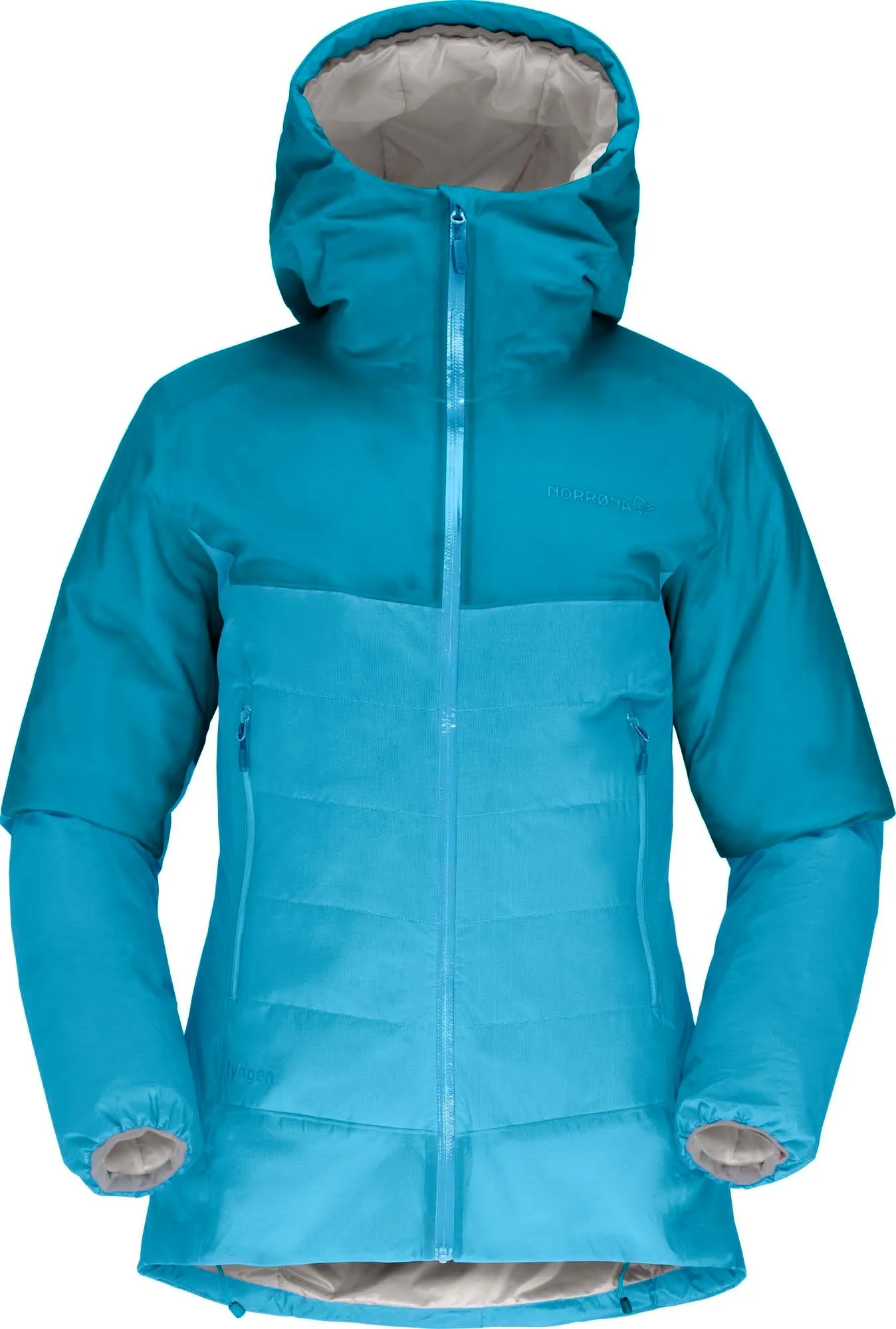 Norrøna Women's Lyngen Dri2 Thermo Jacket, Aquarius/hawaiian surf