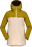 Norrøna Women's Svalbard Cotton Jacket, Golden palm/ecru