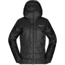 Norrøna Women's Trollveggen Primaloft100 Zip Hood, Caviar