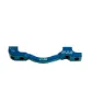 NORTH SHORE BILLET Pm-pm 203 Mm Front Skivbromsoksadapter, Blue, One Size