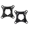 NORTH SHORE BILLET Sram Boost X9 104 Bcd Spindel, Black, 104mm