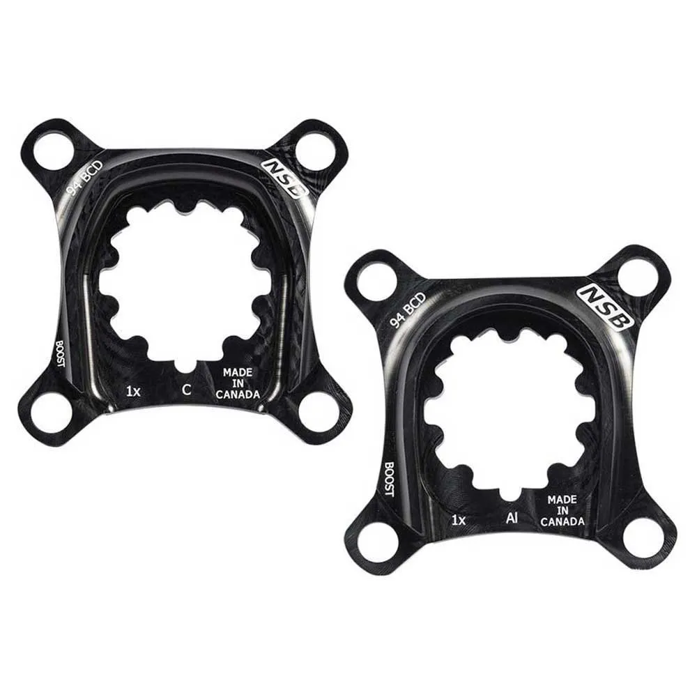 NORTH SHORE BILLET Sram Boost X9 94 Bcd Spindel, Black, 104mm NORTH SHORE BILLET Sram Boost X9 94 Bcd Spindel, Black, 104mm