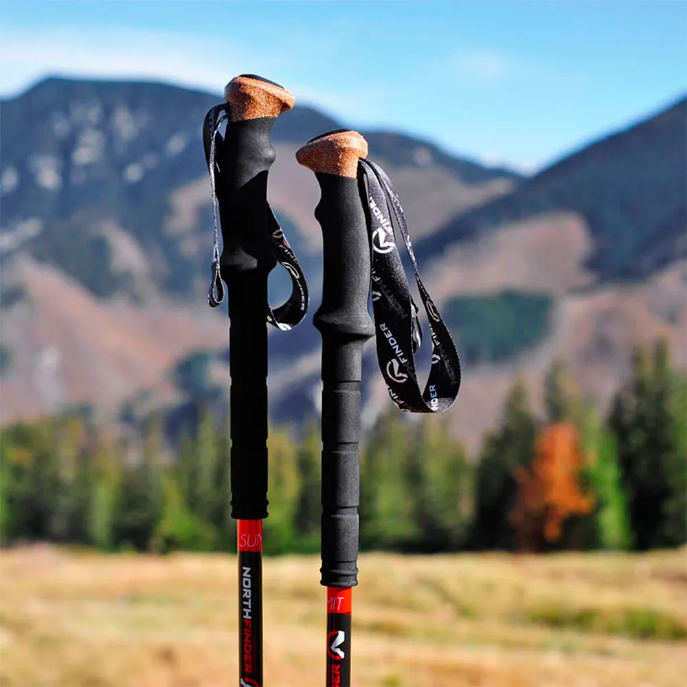 Northfinder Summit Stavar, Black, 64-135cm Northfinder Summit Stavar, Black, 64-135cm