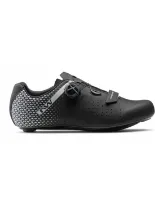 Northwave Core Plus 2 cykelsko svart/silver herr