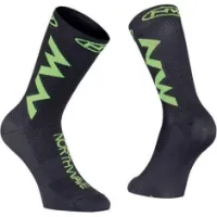 Northwave Extreme Air Strumpor Svart/Neon Grön Northwave Extreme Air Strumpor Svart/Neon Grön