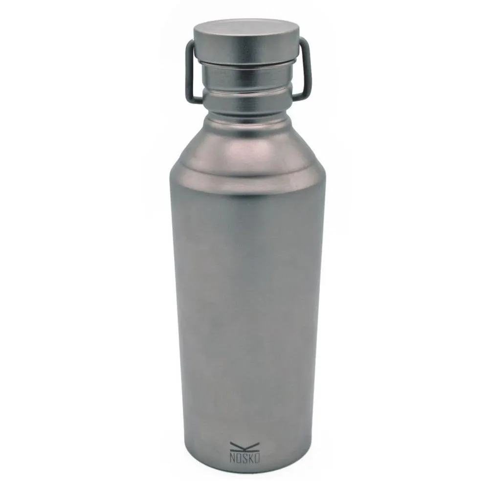 Nosko Gr6 Titanium 800ml Termosflaska, Silver, One Size
