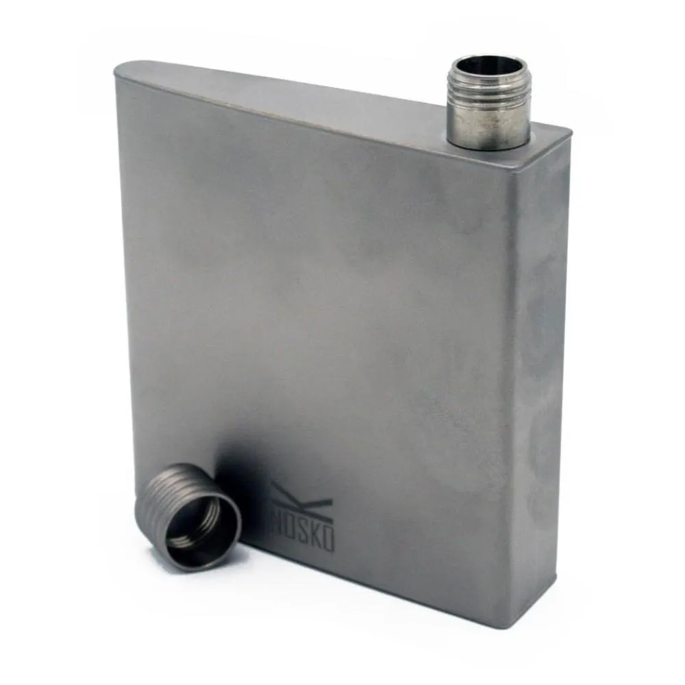 Nosko Titan Gr5-flaska 178ml, Silver, One Size