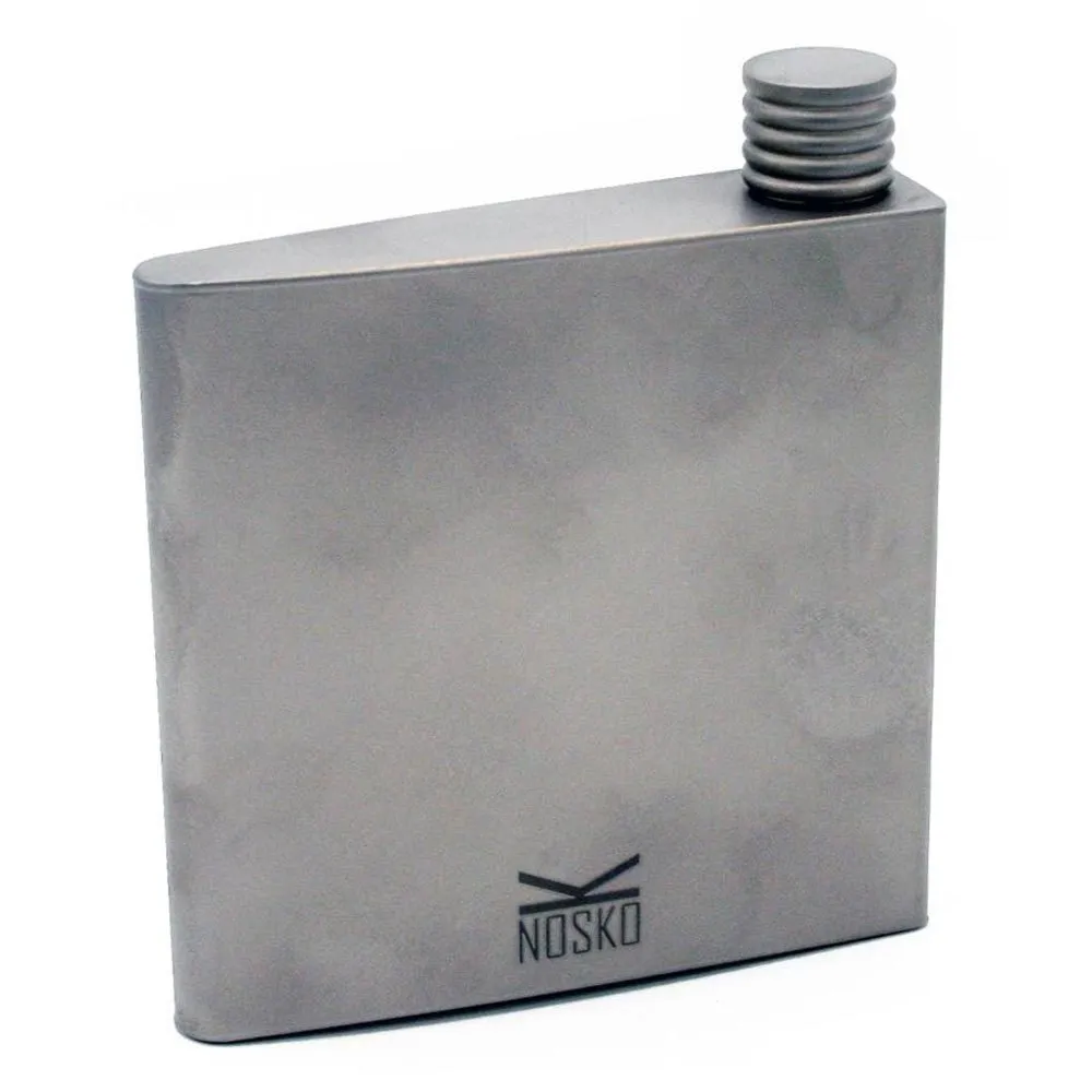 Nosko Titan Gr5-flaska 178ml, Silver, One Size