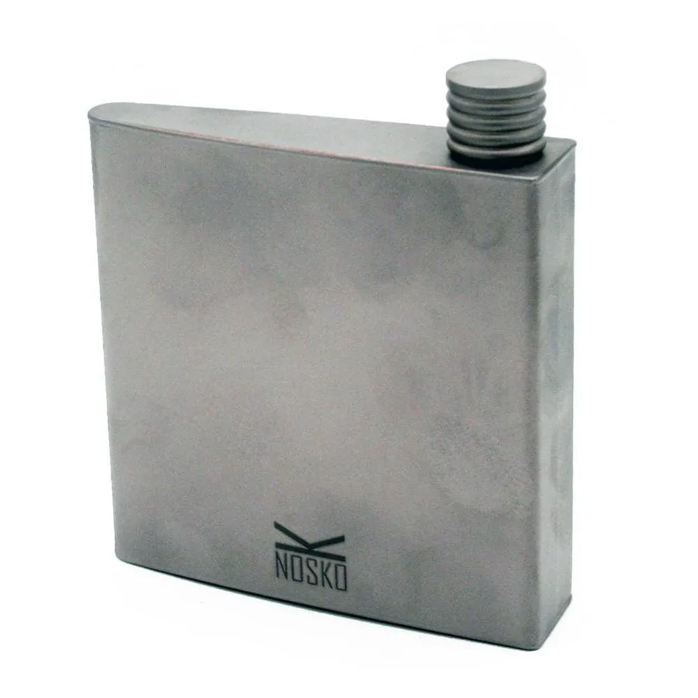 Nosko Titan Gr5-flaska 178ml, Silver, One Size