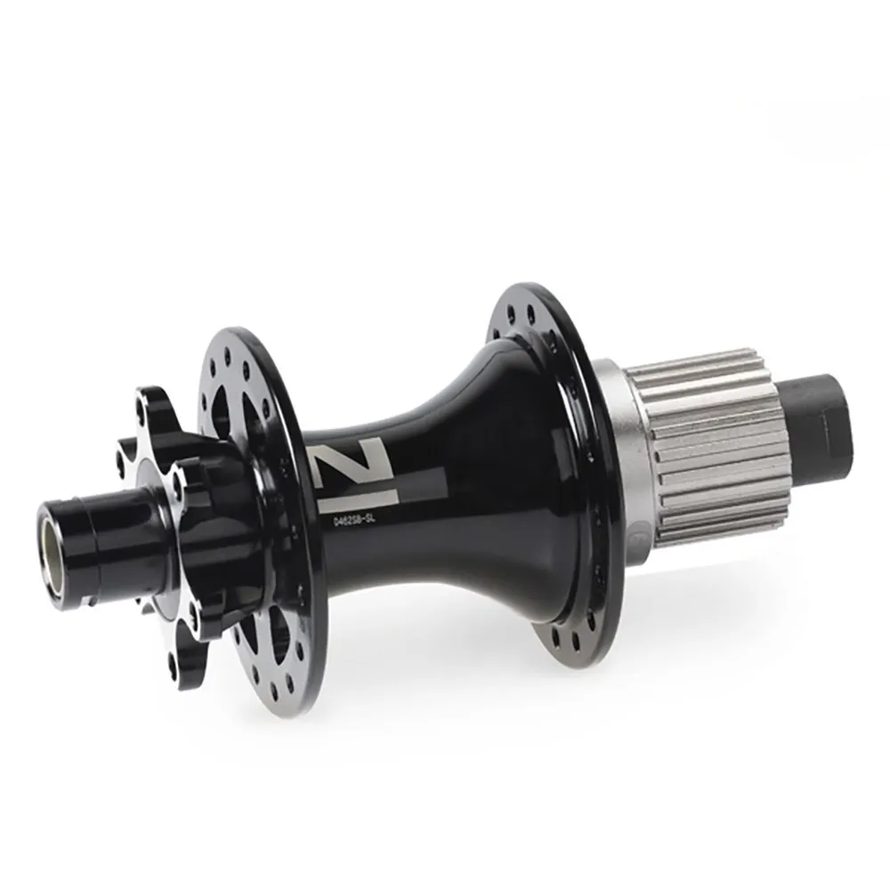Novatec D462sb-sl-x12-ms Baknav, Black / Silver, 32H, 142mm Novatec D462sb-sl-x12-ms Baknav, Black / Silver, 32H, 142mm