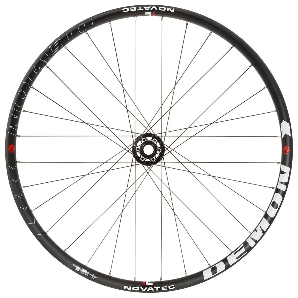 Novatec Demon 27.5´´ 6b Disc Mtb-hjulset, Black, 20 x 110 / 12 x 150mm, Shimano/Sram HG Novatec Demon 27.5´´ 6b Disc Mtb-hjulset, Black, 20 x 110 / 12 x 150mm, Shimano/Sram HG