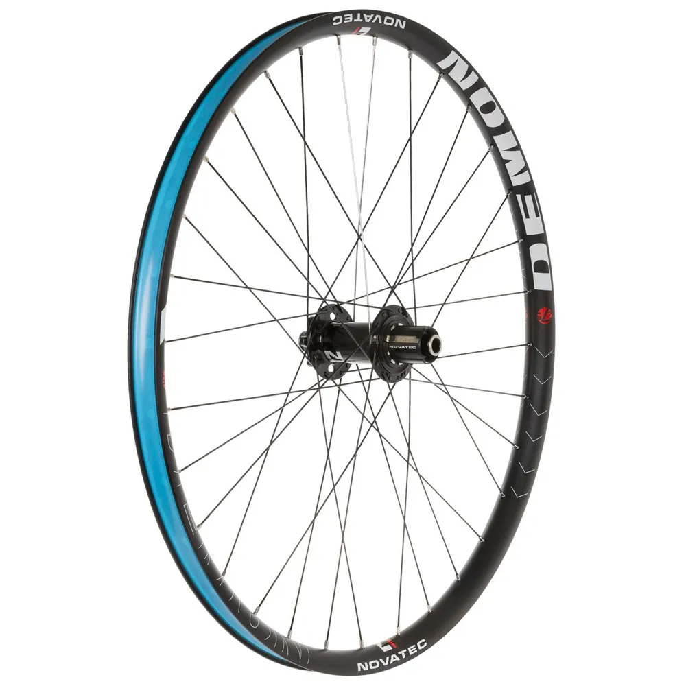 Novatec Demon 27.5´´ 6b Disc Mtb-hjulset, Black, 20 x 110 / 12 x 150mm, Shimano/Sram HG Novatec Demon 27.5´´ 6b Disc Mtb-hjulset, Black, 20 x 110 / 12 x 150mm, Shimano/Sram HG
