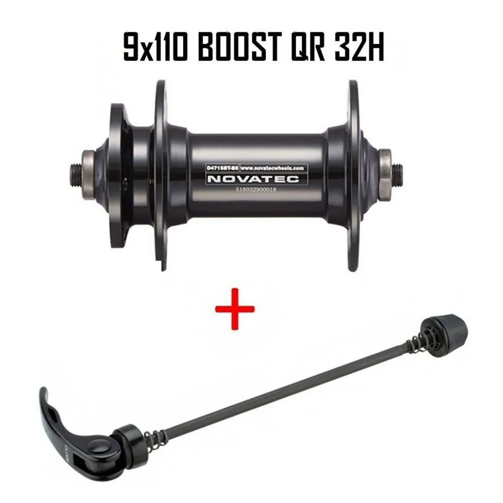 Novatec Karma 29´´ Qr Disc Mtb Framhjul, Black / white, 9 x 110mm
