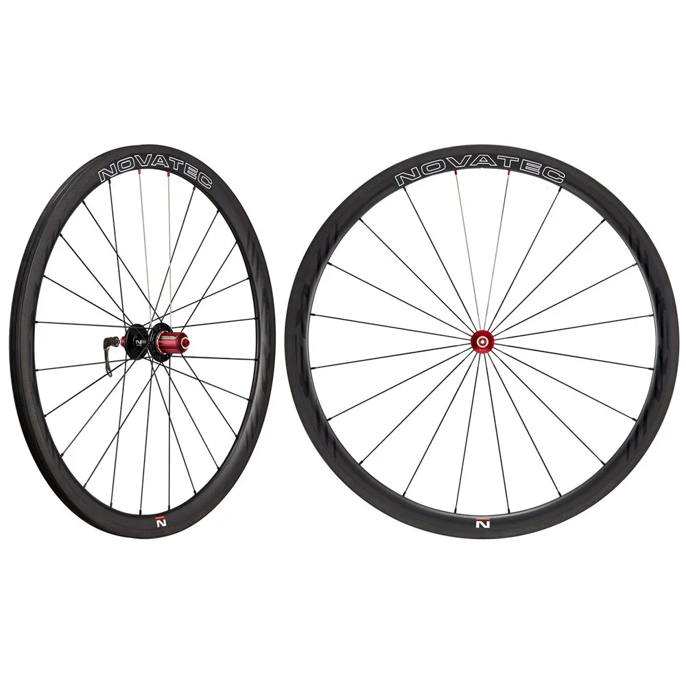 Novatec R3 U3.0 Tubeless Landsvägshjulset, Black, 9 x 100 / 10 x 130mm, Shimano/Sram HG