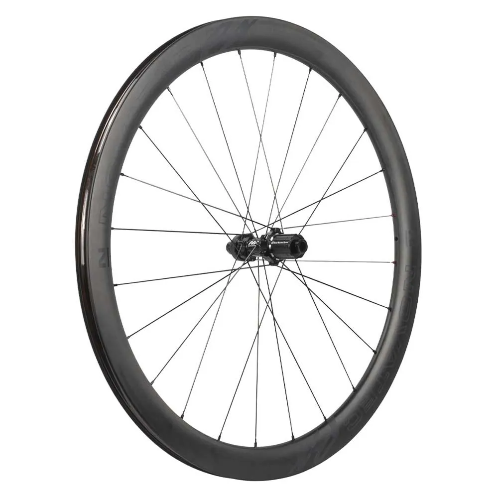 Novatec R4 Disc Cl Pro Tubeless Landsvägshjulset, Black, 12 x 100/142mm, Shimano/Sram HG