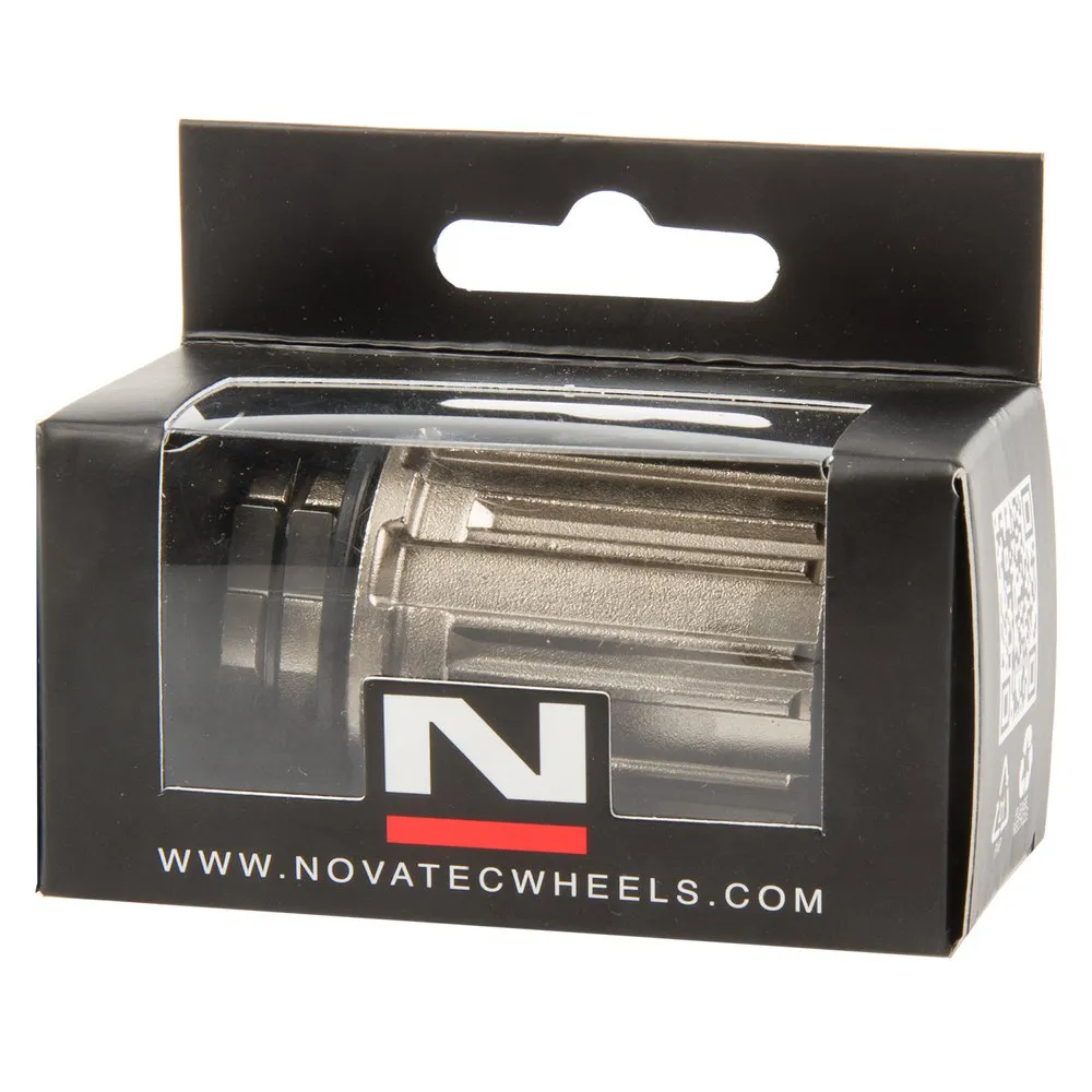 Novatec Shimano 8-10s Freehub-kropp, Silver, One Size Novatec Shimano 8-10s Freehub-kropp, Silver, One Size