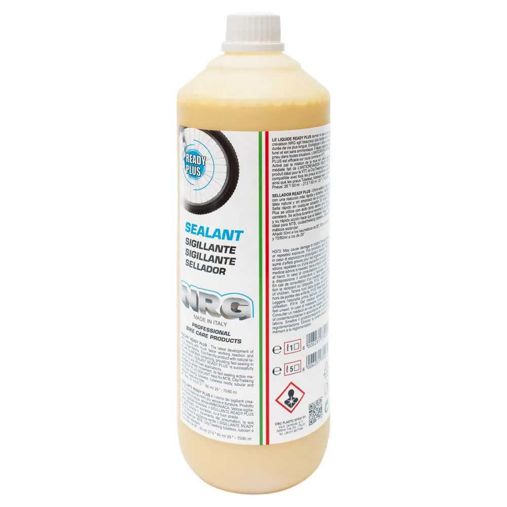 NRG Plus Slanglöst Tätningsmedel 1l, Yellow, One Size