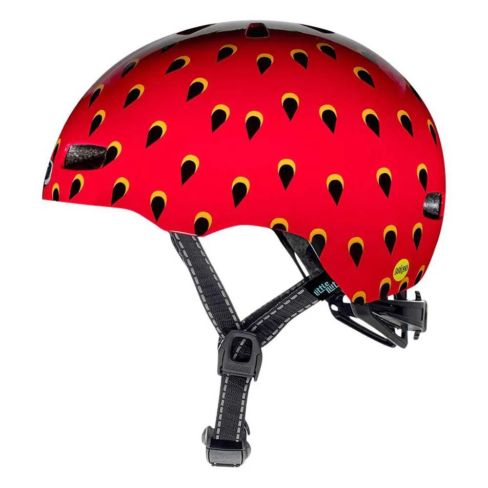 Nutcase Little Nutty Very Berry Mips Juniorhjälm, Red / Black Nutcase Little Nutty Very Berry Mips Juniorhjälm, Red / Black