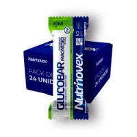 Nutrinovex Glucobar Energibar Låda Kiwi 35g 24 Enheter Nutrinovex Glucobar Energibar Låda Kiwi 35g 24 Enheter