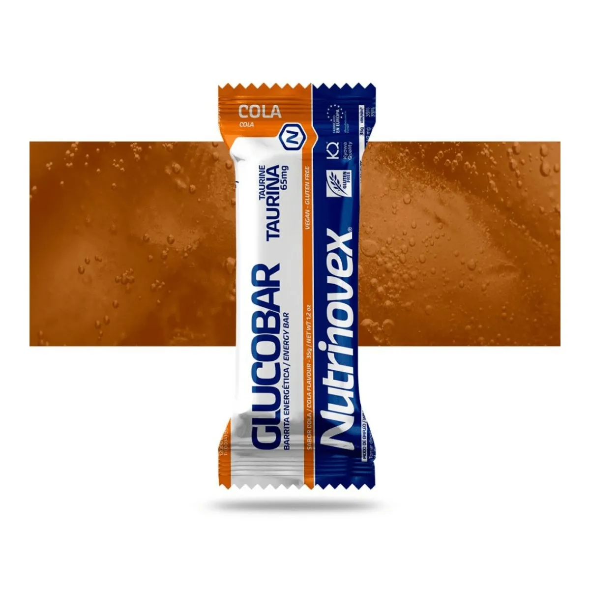 Nutrinovex Glucobar Energy Bar, Cola, 35g Nutrinovex Glucobar Energy Bar, Cola, 35g