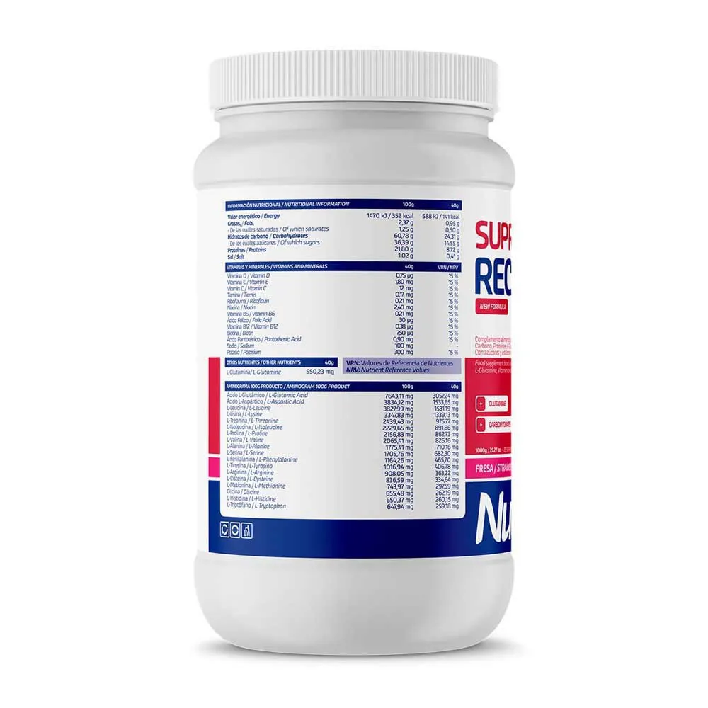 Nutrinovex Suproplex 3.1 återhämtningsdryckspulver Jordgubbe 1kg, One size