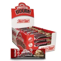 NutriSport Boom Proteinbarslåda Banan Och Kola 49g 24 Enheter