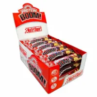 NutriSport Boom Proteinbarslåda Choklad Och Jordnöt 24 Enheter NutriSport Boom Proteinbarslåda Choklad Och Jordnöt 24 Enheter