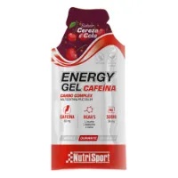 NutriSport Carbo Complex Cafeina Låda Med Energigeler Körsbär Och Cola 35g 24 Enheter