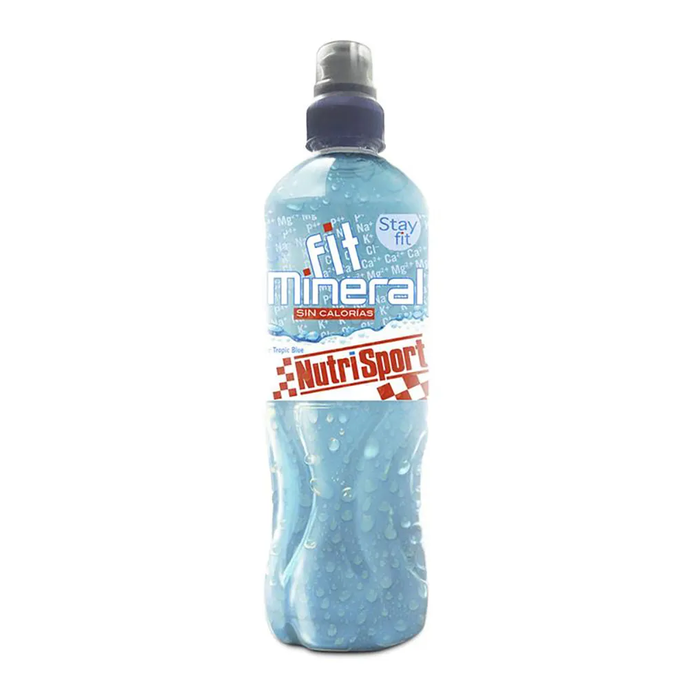 NutriSport Fit Minerals återfuktande Dryckeslåda Blue Tropic 500ml 24 Enhet, One size