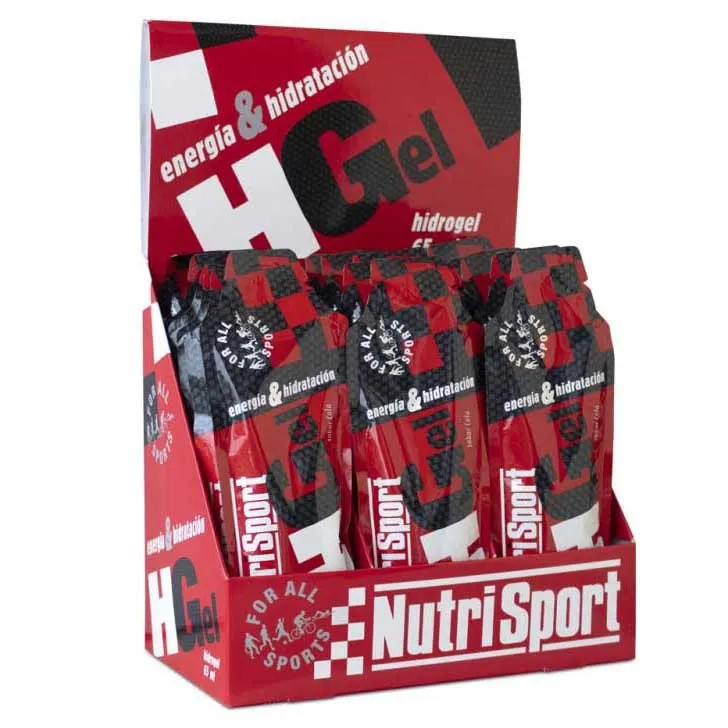 NutriSport Hgel Låda Med Energigeler 65ml 18 Enheter