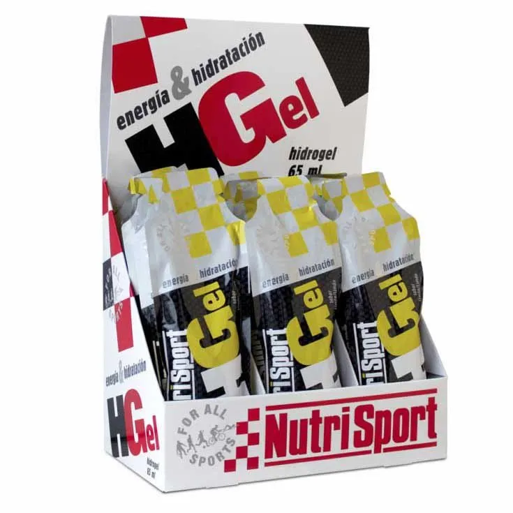 NutriSport Hgel Låda Med Energigeler Citron 65ml 18 Enheter, Lemon, One Size