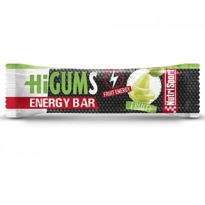 NutriSport Higums Energibar Låda Fruktig 25g 28 Enheter, One size