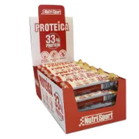 NutriSport Låda Med 33% Proteinbars Hasselnöt & Praliné 44g 24 Enheter
