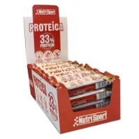 NutriSport Låda Med 33% Proteinbars Salt Karamell 44g 24 Enheter