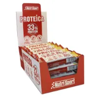 NutriSport Låda Med Proteinbars 33 % Protein Banan 44g 24 Enheter NutriSport Låda Med Proteinbars 33 % Protein Banan 44g 24 Enheter