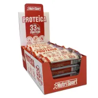 NutriSport Låda Med Proteinbars 33% Protein Dubbel Choklad 44g 24 Enheter NutriSport Låda Med Proteinbars 33% Protein Dubbel Choklad 44g 24 Enheter