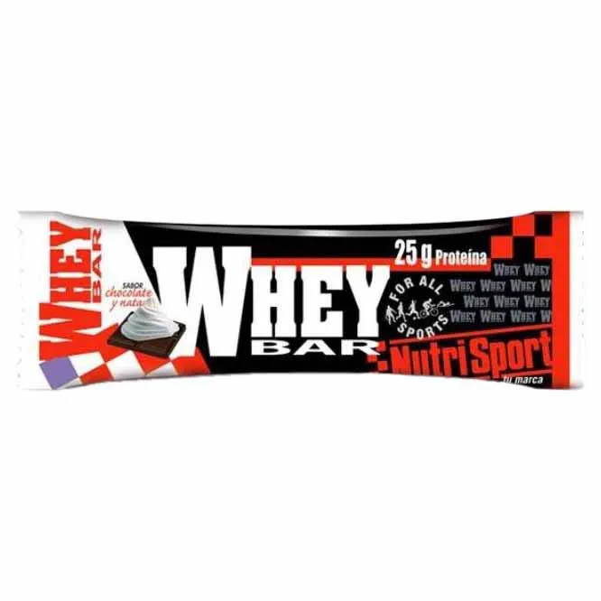 NutriSport Låda Med Vassleproteinbarer Grädde 12 Enheter, Multicolor, One Size NutriSport Låda Med Vassleproteinbarer Grädde 12 Enheter, Multicolor, One Size
