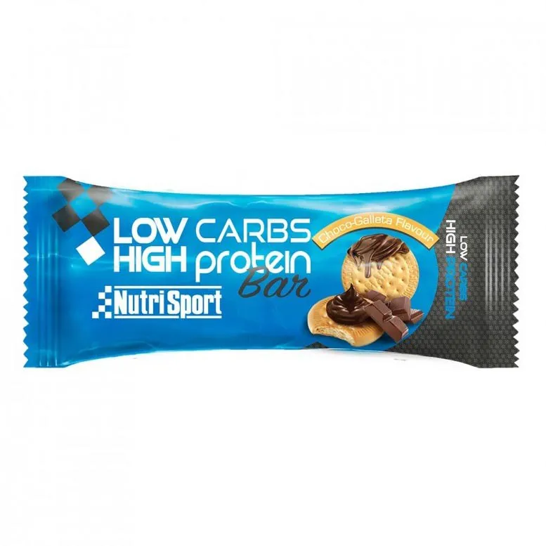 NutriSport Low Carb Energibar Låda Chokladkaka 60g 16 Enheter, One size