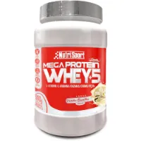 NutriSport Mega Vassleprotein Vanilj 900g NutriSport Mega Vassleprotein Vanilj 900g