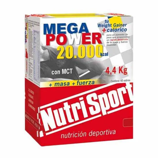 NutriSport Megapower Pulver Choklad 4.4kg 4.4kg, Red, One Size
