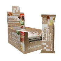 NutriSport Nude Energibar Låda Banan Och Jordnöt 45g 24 Enheter NutriSport Nude Energibar Låda Banan Och Jordnöt 45g 24 Enheter